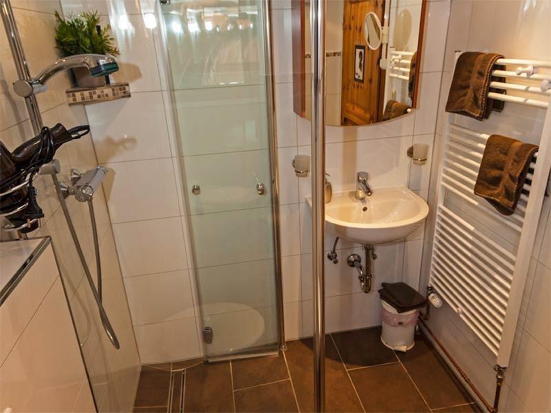Das Badezimmer im Haus Florence in Schönau am Königssee